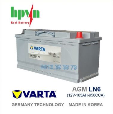 ẮC QUY VARTA AGM LN6 (12V-105AH)