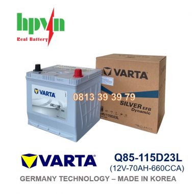 ẮC QUY VARTA Q85-115D23L (12V-70AH)