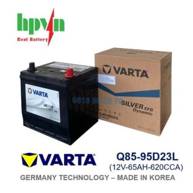 ẮC QUY VARTA Q85-95D23L (12V-65AH)