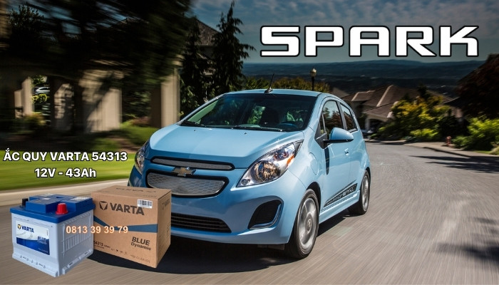 Ắc quy xe Chevrolet Spark