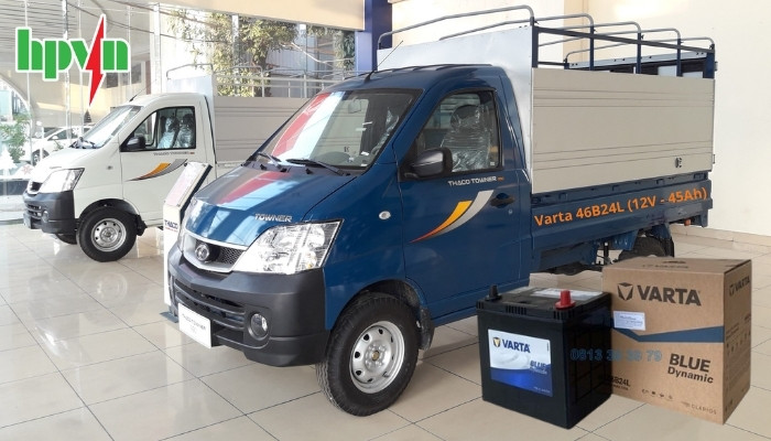 Bình ắc quy xe tải Thaco 990kg