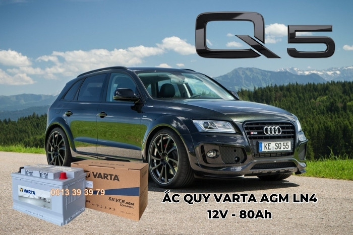 Bình Ắc Quy Chuẩn Phù Hợp Nhất Cho Xe Audi Q5