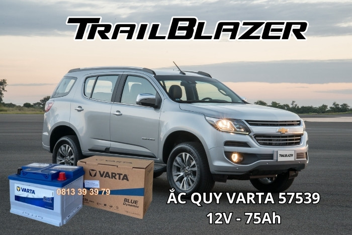 Thay Bình Ắc Quy Chính Hãng Cho Xe Chevrolet Trailblazer