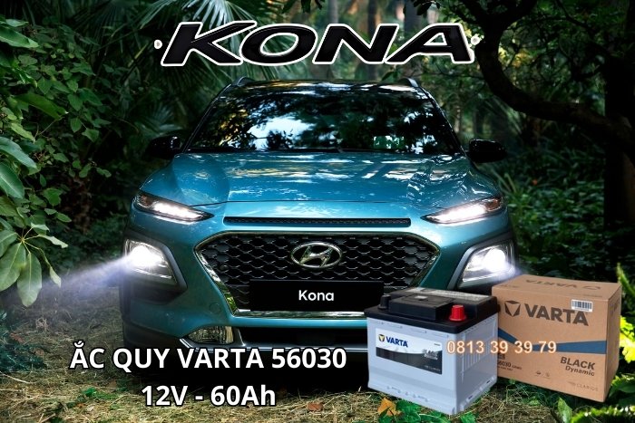 Giá Bình Ắc Quy Xe Hyundai Kona 