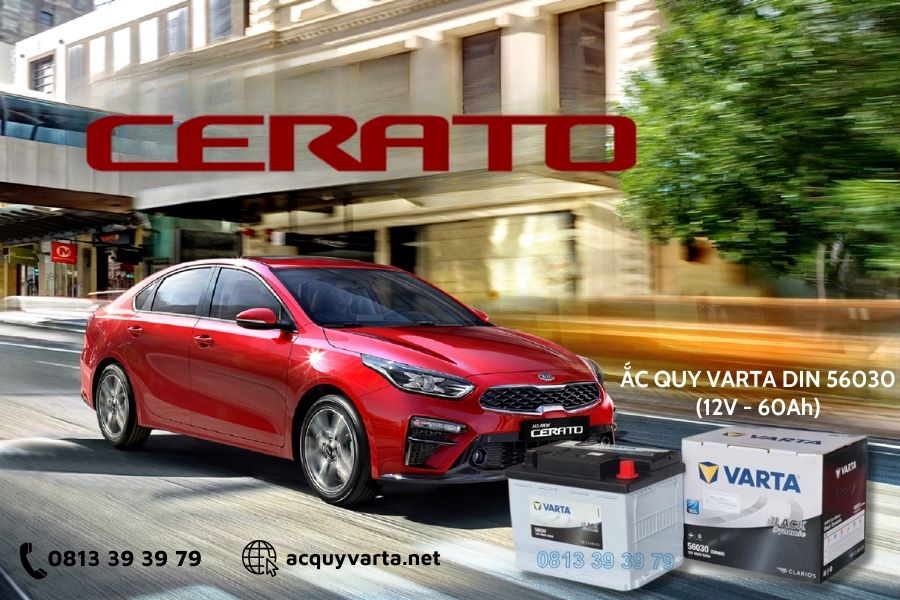 Thay Bình Ắc Quy Varta Xe Kia Cerato Chính Hãng, Tận Nơi Miễn Phí