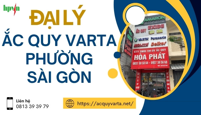 Đại lý ắc quy Varta phường Bến Thành
