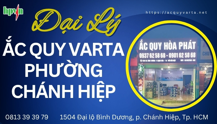 ắc quy Varta phường chánh hiệp