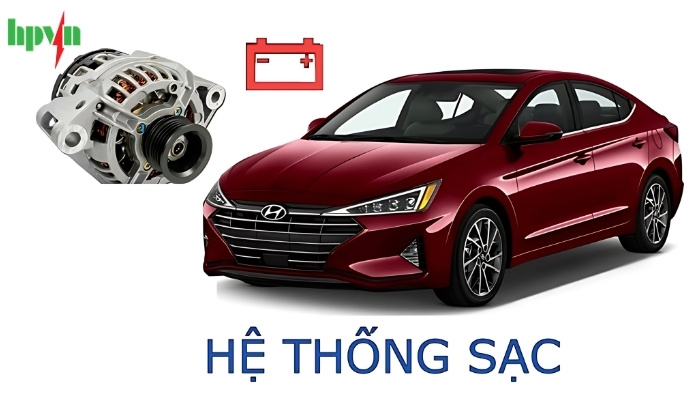 Hệ thống nạp điện trên ô tô