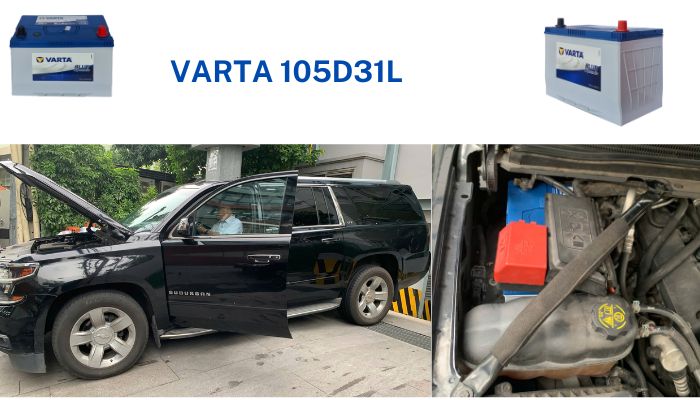 ắc quy varta 105d31l