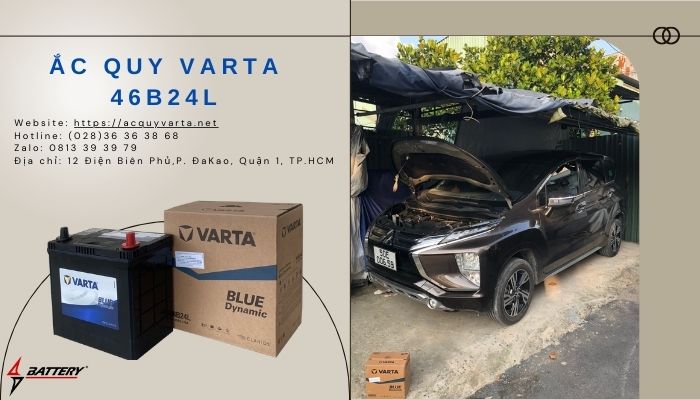 ắc quy varta 46B24L