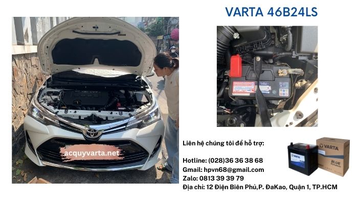 ắc quy varta 46b24ls