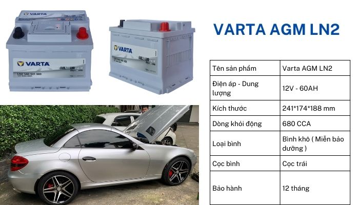 ắc quy varta agm ln2