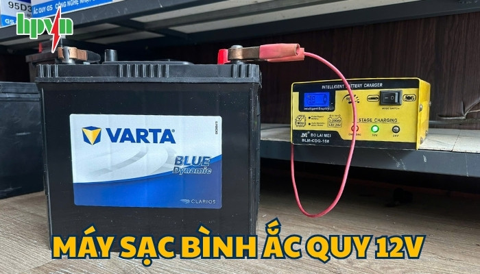 Máy sạc bình ắc quy 12V