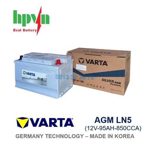 ẮC QUY VARTA AGM LN5 (12V-95AH)