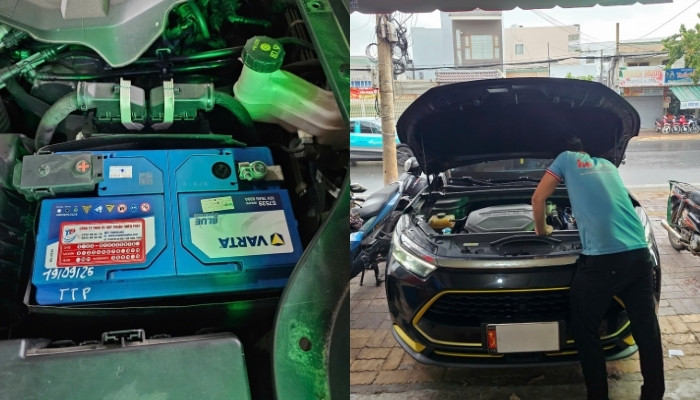 Thay bình ắc quy Varta 57539 cho Bejing X7 tận nhà
