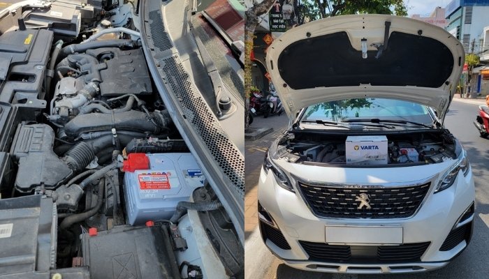 Thay bình ắc quy Varta AGM LN3 cho Peugeot 3008 tại acquyvarta.net