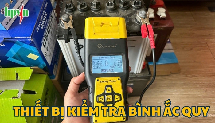 Thiết bị kiểm tra bình ắc quy